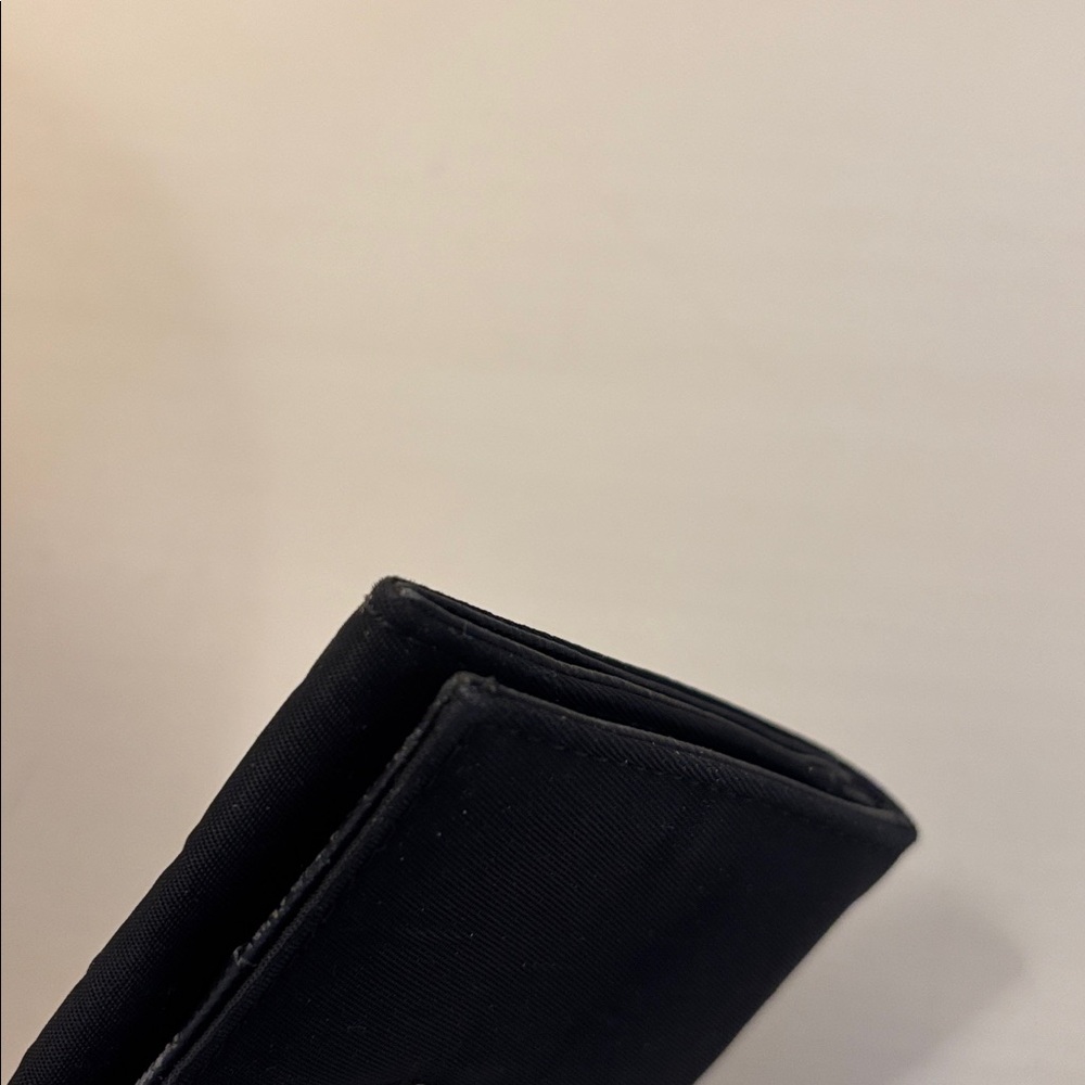 PRADA BLACK NYLON CARD HOLDER - Picture 5 of 14